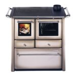 Westminster Holzherd K 85 F II Cappuccino Rauchrohranschluss rechts – Bild 2