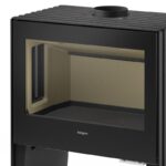 Hergom Glance L Kaminofen Gusseisen schwarz – Bild 5