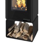 HS Flamingo Deluxe Pentai Kaminofen Schwarz – Bild 3