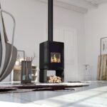HS Flamingo Deluxe Pentai Kaminofen Schwarz – Bild 7