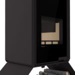 HS Flamingo Deluxe Senai Kaminofen Schwarz – Bild 3