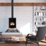 HS Flamingo Deluxe Senai Kaminofen Schwarz – Bild 6