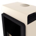 HS Flamingo Deluxe Singa Kaminofen Creme – Bild 6