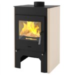 HS Flamingo Espo 3 Kaminofen Creme – Bild 2