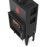 HS Flamingo S5 Kamineinsatz Stahl Schwarz Automatic – Bild 4