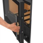 HS Flamingo S5 Kamineinsatz Stahl Schwarz Automatic – Bild 7