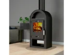 Accente Kaminofen Magna 3.0 (UNI-1963 3.0) Stahl Schwarz 7 kW – Bild 3