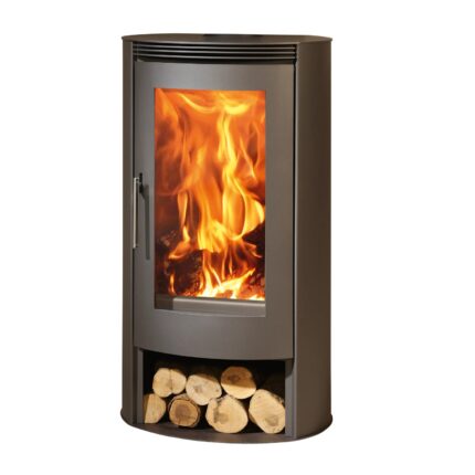 Panadero Delta EcoDesign Pano Kaminofen Stahl Schwarz 8 kW