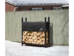 ShelterLogic Kaminholzregal mit Wetterschutz 120 cm x 36 cm – Bild 4