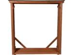Dobar Kaminholzregal 56090E Kiefernholz 140 cm x 50 cm x 143 cm