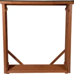 Dobar Kaminholzregal 56090E Kiefernholz 140 cm x 50 cm x 143 cm