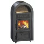 Wamsler Etna Kaminofen Gusseisen Schwarz 9 kW