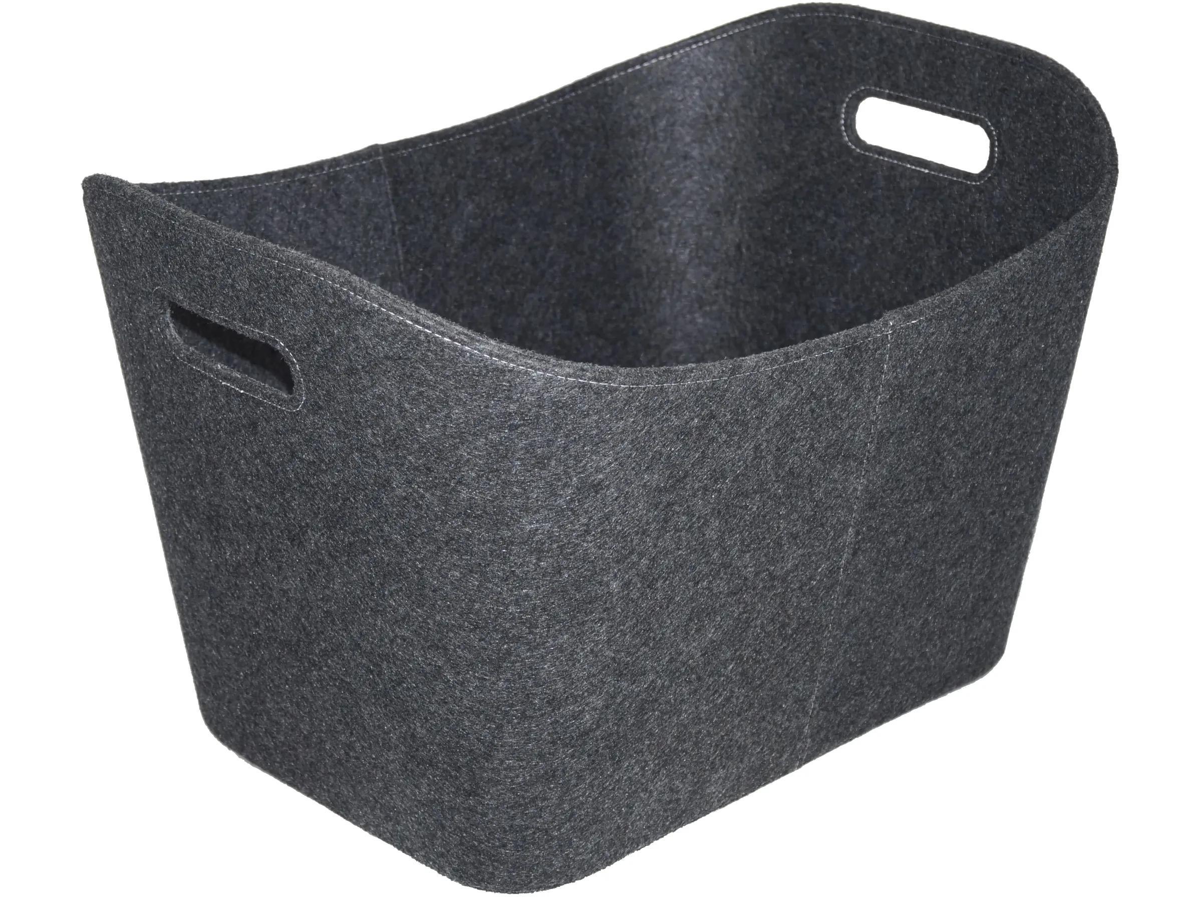 Firefix Kaminholzkorb aus Filz 56 cm x 35 cm Anthrazit Firefix Kaminholzkorb aus Filz 56 cm x 35 cm Anthrazit