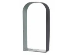 Floraworld Holzunterstand Rundbogen 103 cm x 43 cm x 200 cm