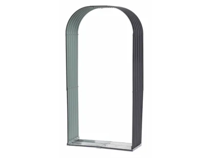 Floraworld Holzunterstand Rundbogen 103 cm x 43 cm x 200 cm