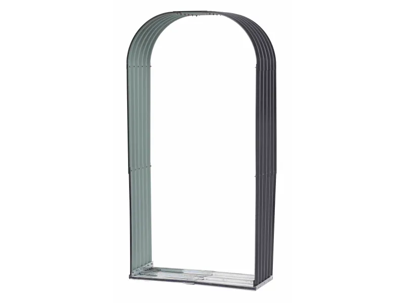 Floraworld Holzunterstand Rundbogen 103 cm x 43 cm x 200 cm Floraworld Holzunterstand Rundbogen 103 cm x 43 cm x 200 cm