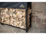 ShelterLogic Kaminholzregal mit Wetterschutz 239 cm x 36 cm – Bild 2