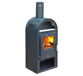 Accente Kaminofen Magna 3.0 (UNI-1963 3.0) Stahl Schwarz 7 kW