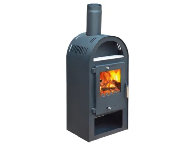 Accente Kaminofen Magna 3.0 (UNI-1963 3.0) Stahl Schwarz 7 kW