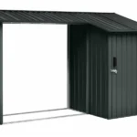 Floraworld Kaminholzregal mit Geräteraum