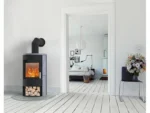 Fireplace Zaria Kaminofen Speckstein Schwarz 6 kW