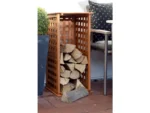 Dobar Kaminholzregal 29097FSC Kiefernholz 39 cm x 39 cm x 85 cm FSC® – Bild 3