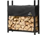 ShelterLogic Kaminholzregal mit Wetterschutz 120 cm x 36 cm