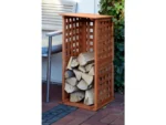 Dobar Kaminholzregal 29097FSC Kiefernholz 39 cm x 39 cm x 85 cm FSC® – Bild 2