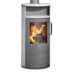 Justus Island 5 2.0 Kaminofen Stahl Gussgrau / Speckstein – Bild 2