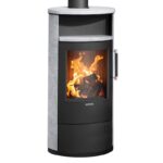 Justus Island 5 2.0 Kaminofen Stahl Schwarz / Speckstein – Bild 2