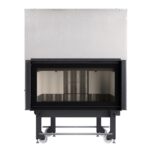 La Nordica Prestige Line Monoblocco 1000 Evo Kamineinsatz Stahl Schwarz – Bild 2