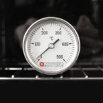 La Nordica Rosetta 5.0 Majolika Küchenofen Bordeaux – Bild 8
