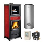Extraflame Virna Idro Bianco Set + Kombispeicher THKE 600 + SWT