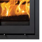 Lotus H700 Kamineinsatz Schwarz / Scharniere rechts – Bild 2
