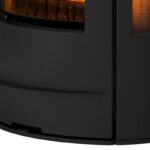Lotus Liva 8G Kaminofen Schwarz, Rauchabgang oben – Bild 3