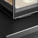 Olsberg Osorno TopStone Kaminofen Naturstein Gabbro nero ferrara linea-retta – Bild 7