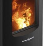 Oranier Sando 50 Pelletofen Bordeauxrot – Bild 7