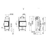Spartherm Varia 2R-62 Kamineinsatz 180 mm RR