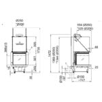 Spartherm Premium A-U-50h Kamineinsatz 250 mm