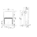 Spartherm Premium A-1V-87h Kamineinsatz 200 mm RR