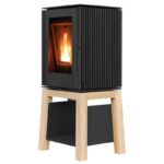 Schmitzker Cuby Pellet Pelletofen Schwarz – Bild 2