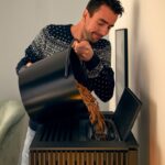Schmitzker Cuby Pellet Pelletofen Schwarz – Bild 5