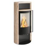 Spartherm Sino City Kaminofen Schwarz / Sandstein Sahara – Bild 2