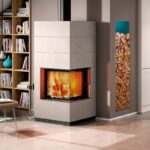 Spartherm wasserführender Kaminbausatz SIM 1/3 Varia 2R 55h-4S H2O Feinbeton – Bild 2