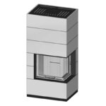 Spartherm wasserführender Kaminbausatz SIM 1/3 Varia 2R 55h-4S H2O Feinbeton – Bild 3