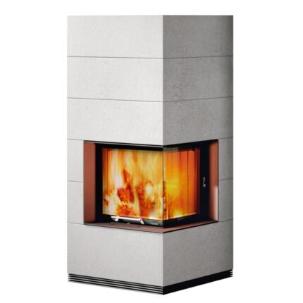 Spartherm wasserführender Kaminbausatz SIM 1/3 Varia 2R 55h-4S H2O Feinbeton