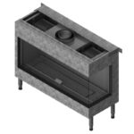 Trimline Fires Trimline 100 Corner Right Gas Kamineinsatz G20/G25 – Bild 2