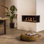 Trimline Fires Trimline 100 Corner Right Gas Kamineinsatz G20/G25