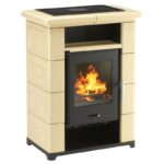 Wamsler Montafon S Kaminofen Keramik beige – Bild 2