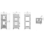 Thermorossi Kaminofen Agnese Evo6 easy